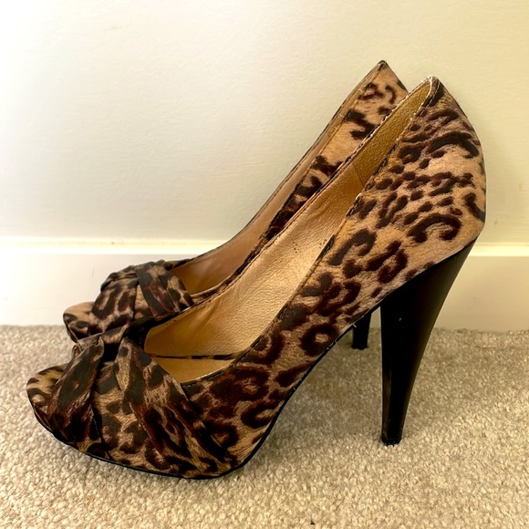 Aldo Animal Print High Heels - Sz 36/5.5 - Picture 2 of 6